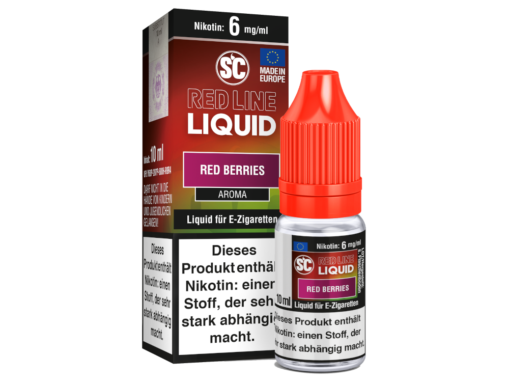 SC - Red Line Nikotin - Red Berries 6 mg/ml