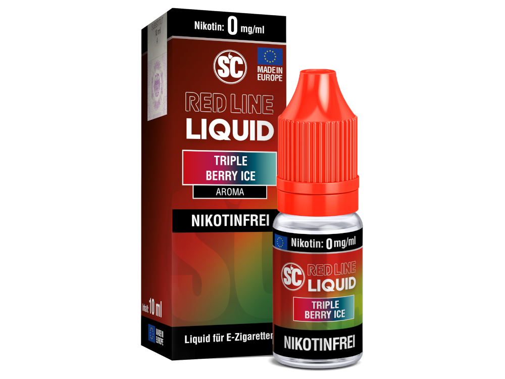 SC - Red Line Nikotin - Triple Berry Ice 0 mg/ml 10er Packung