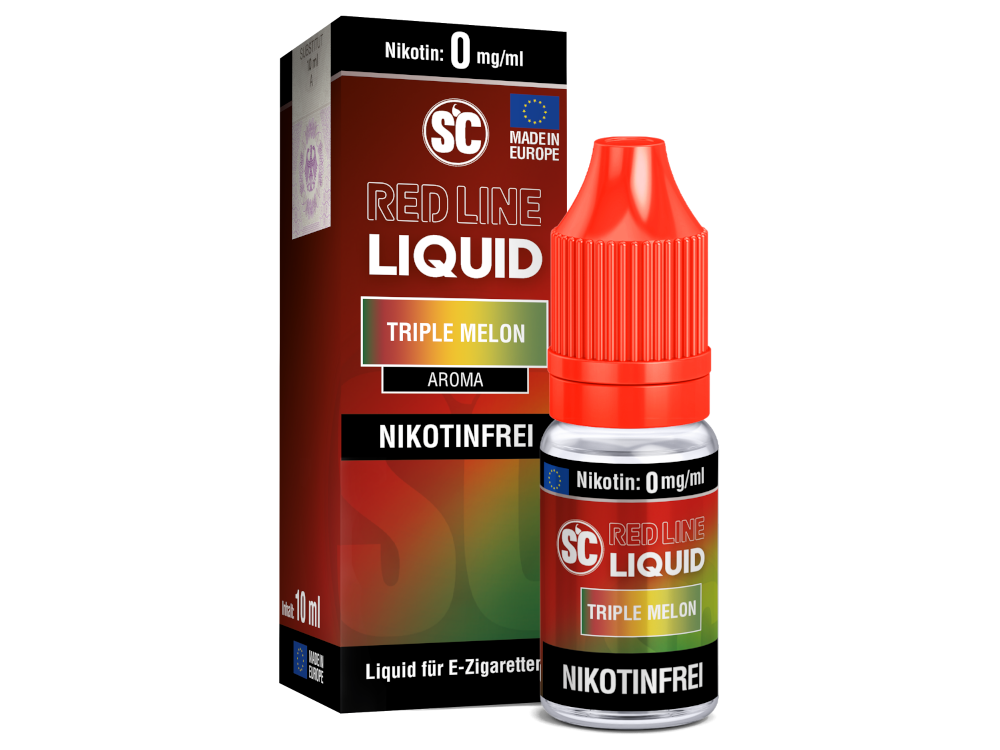 SC - Red Line Nikotin - Triple Melon 0 mg/ml 500er Packung