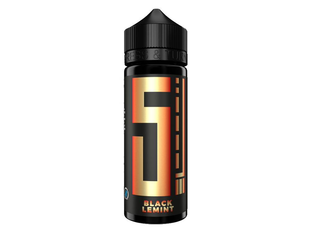 5EL - Aroma Black Lemint 10 ml 5er Packung