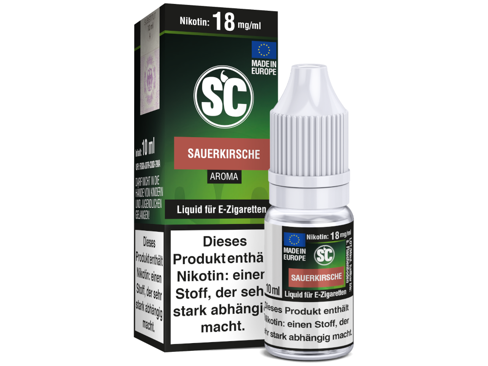 SC Liquid - Sauerkirsche 6 mg/ml 10er Packung