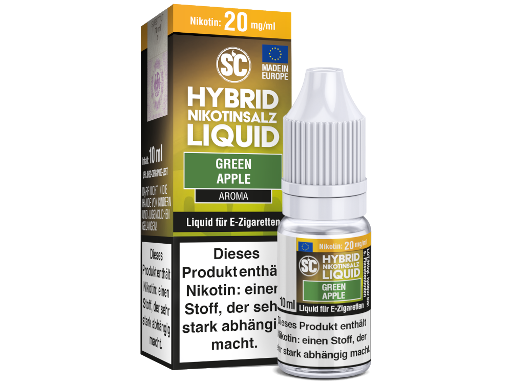 SC - Green Apple - Hybrid Nikotinsalz Liquid 20 mg/ml
