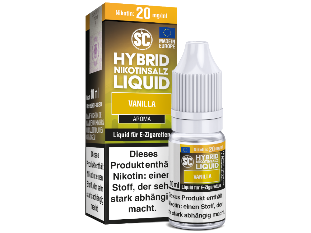 SC - Vanilla - Hybrid Nikotinsalz Liquid 5 mg/ml 500er Packung