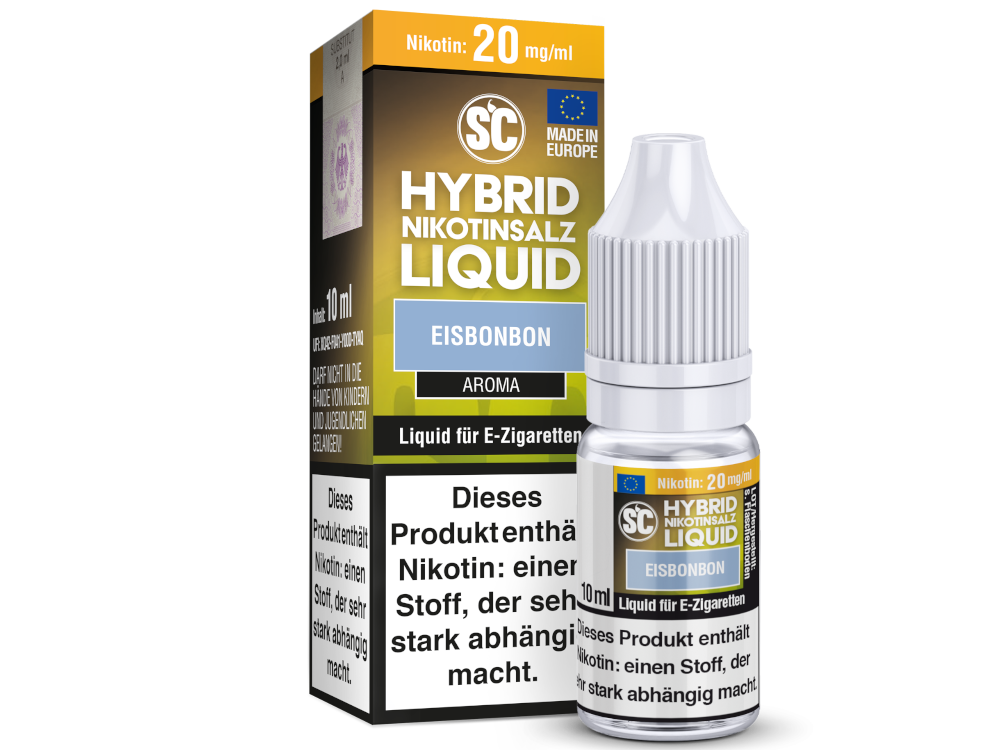 SC - Eisbonbon - Hybrid Nikotinsalz Liquid 20 mg/ml 10er Packung