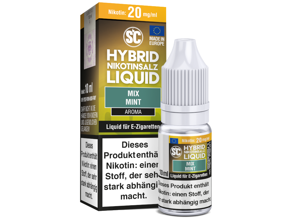 SC - Mix Mint - Hybrid Nikotinsalz Liquid 5 mg/ml 10er Packung