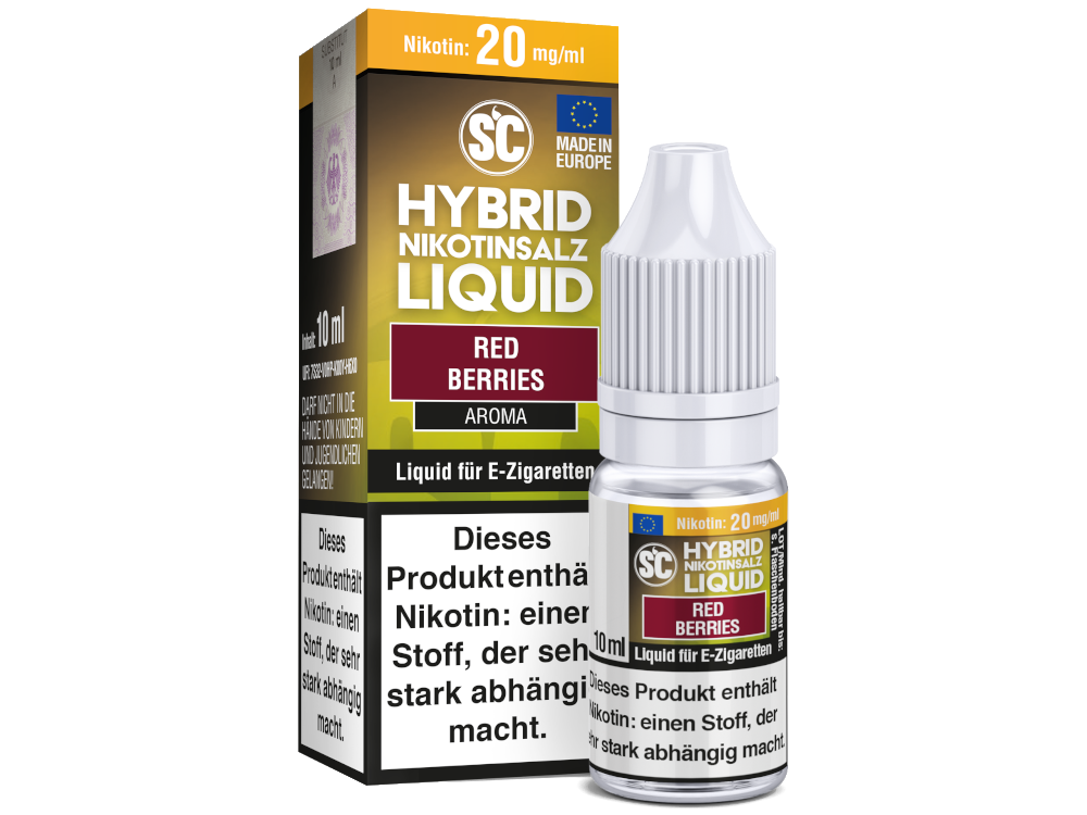 SC - Red Berries - Hybrid Nikotinsalz Liquid 5 mg/ml 500er Packung