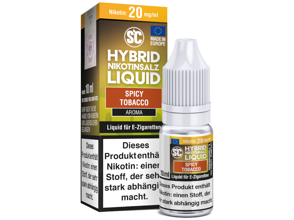 SC - Spicy Tobacco - Hybrid Nikotinsalz Liquid 10 mg/ml 10er Packung