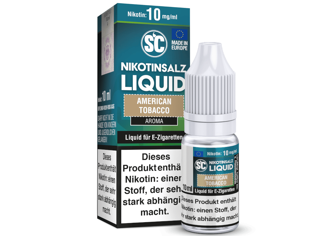 SC - American Tobacco - Nikotinsalz Liquid 10 mg/ml 10er Packung