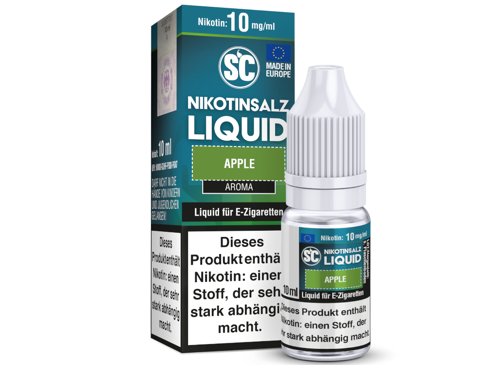 SC - Apple - Nikotinsalz Liquid 10 mg/ml 500er Packung