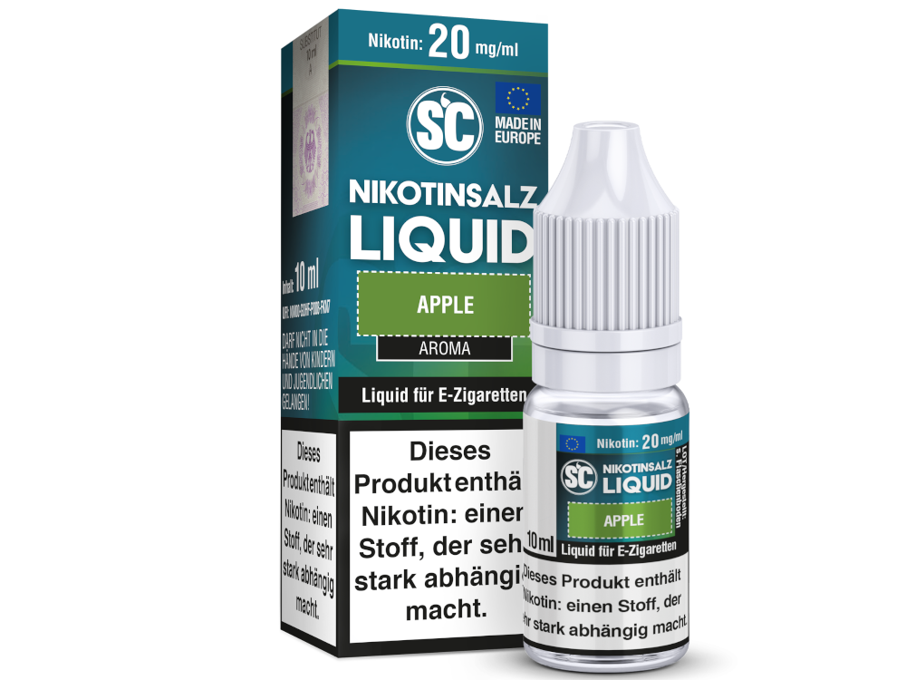 SC - Apple - Nikotinsalz Liquid 20 mg/ml 500er Packung