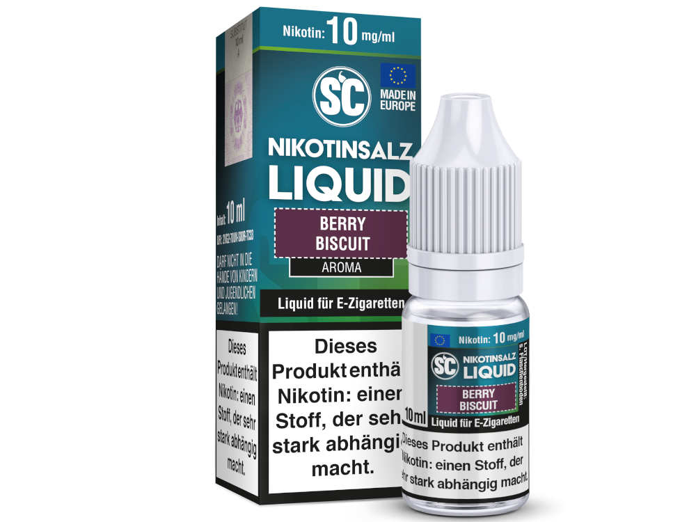 SC - Berry Biscuit - Nikotinsalz Liquid 10 mg/ml