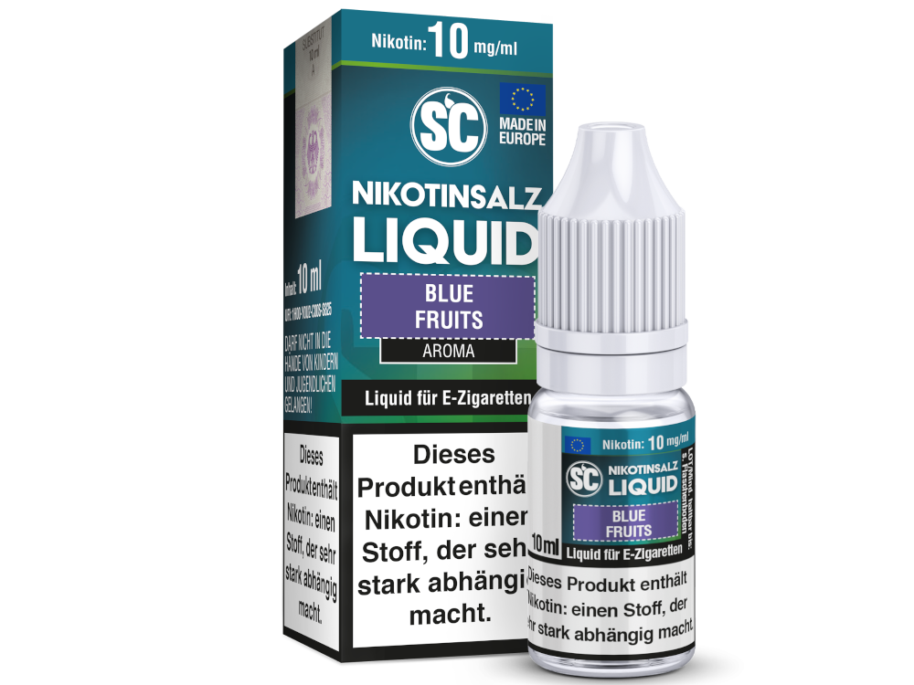 SC - Blue Fruits - Nikotinsalz Liquid 10 mg/ml 500er Packung