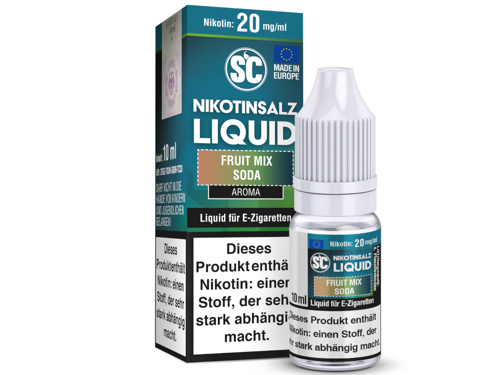 SC - Fruit Mix Soda - Nikotinsalz Liquid 20 mg/ml 500er Packung