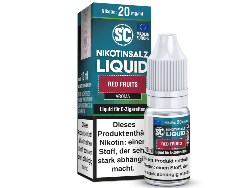 SC - Red Fruits - Nikotinsalz Liquid 20 mg/ml 10er Packung