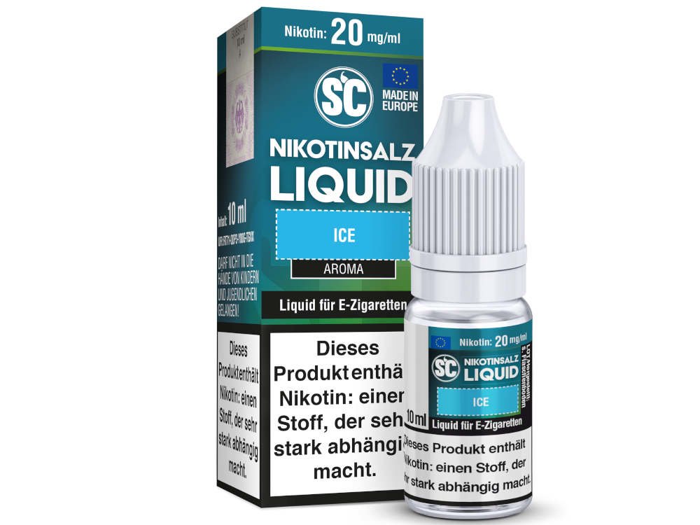 SC - Ice - Nikotinsalz Liquid 20 mg/ml 10er Packung