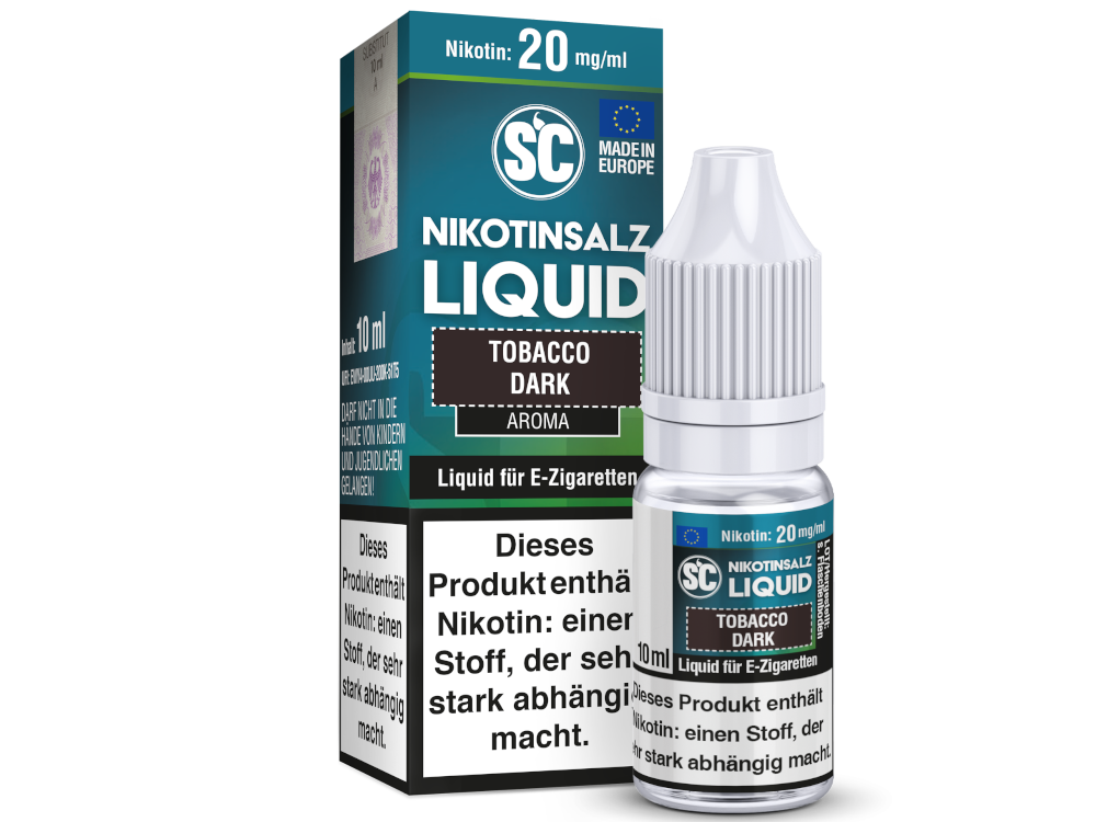 SC - Tobacco Dark - Nikotinsalz Liquid 20 mg/ml 10er Packung