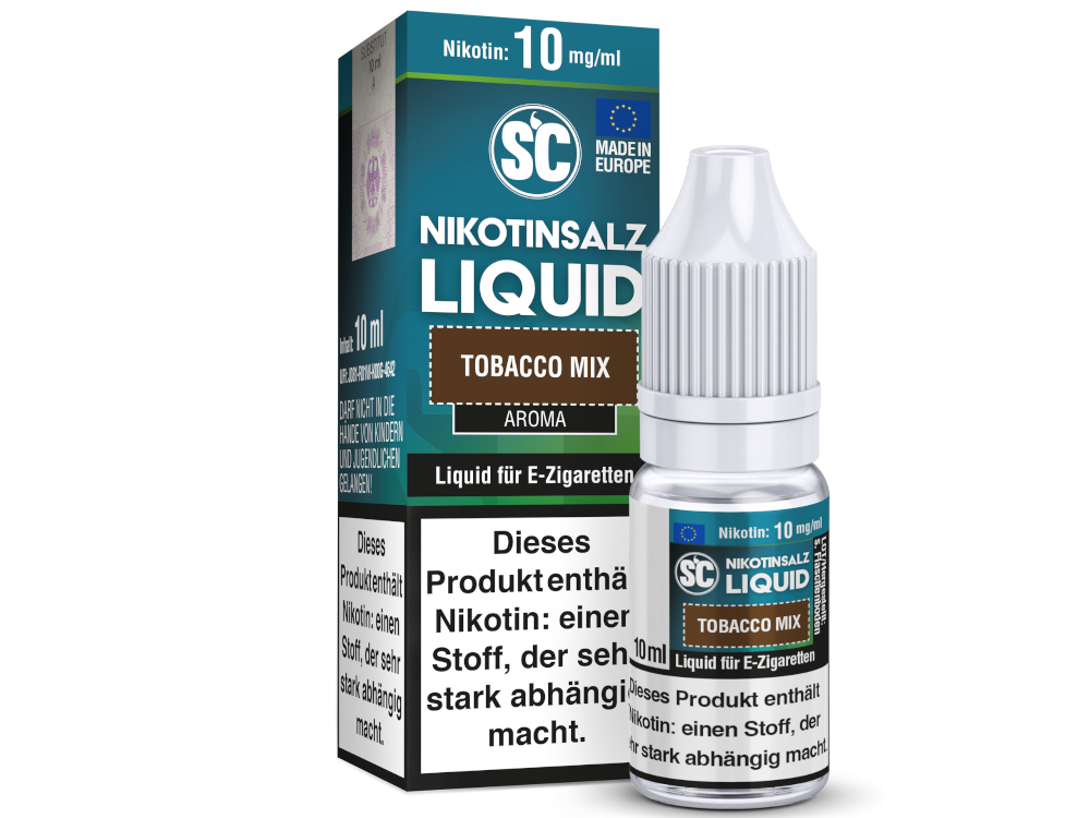 SC - Tobacco Mix - Nikotinsalz Liquid 10 mg/ml 10er Packung