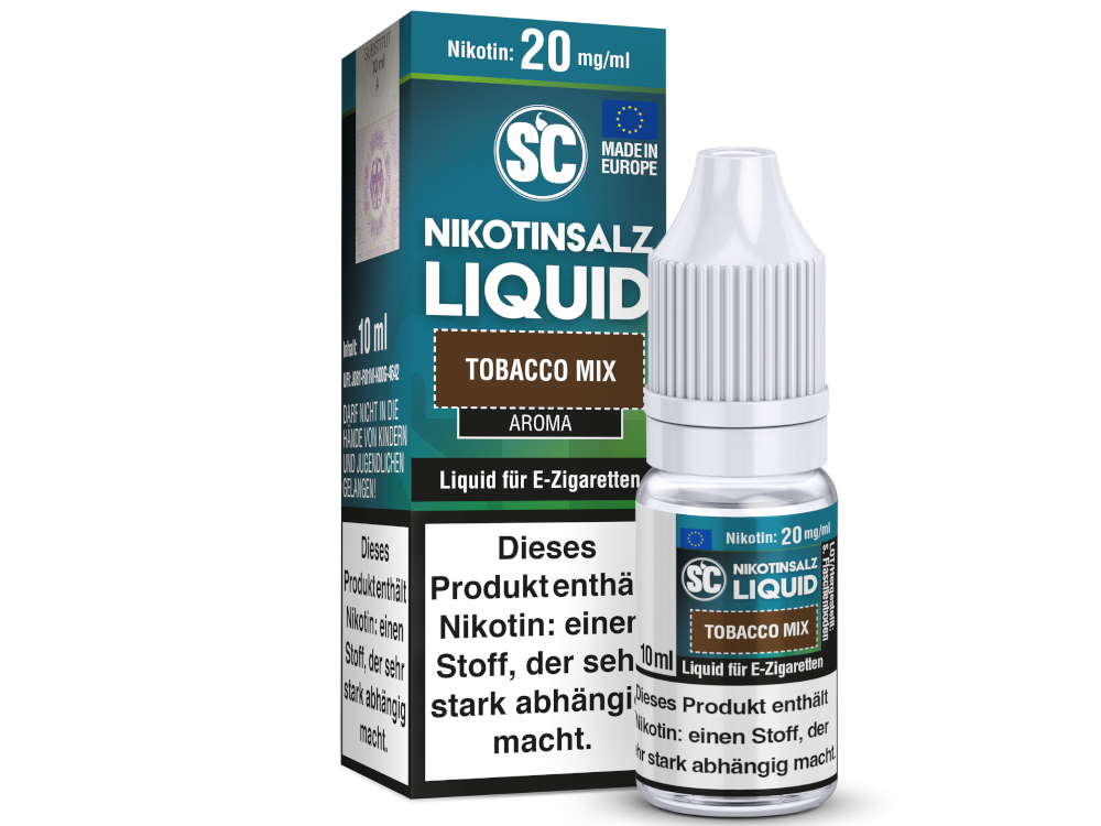 SC - Tobacco Mix - Nikotinsalz Liquid 20 mg/ml 500er Packung