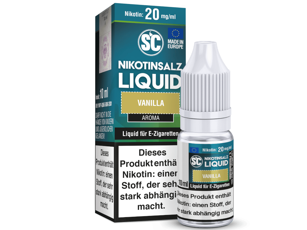 SC - Vanilla - Nikotinsalz Liquid 20 mg/ml 10er Packung