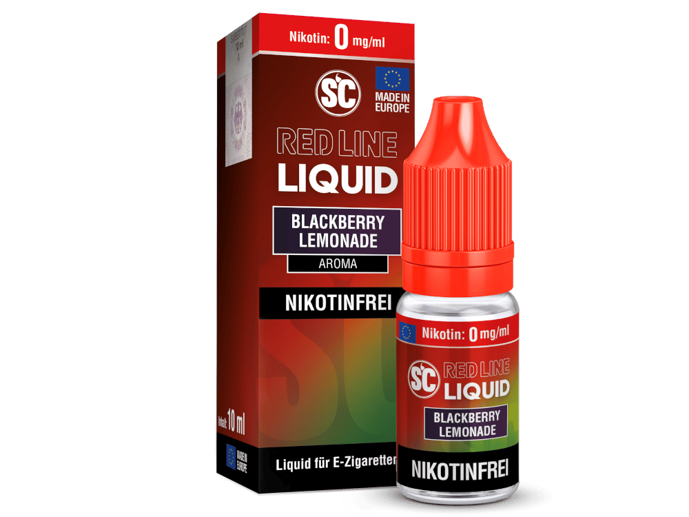 SC - Red Line - Blackberry Lemonade - Nikotinsalz Liquid 0 mg/ml 500er Packung