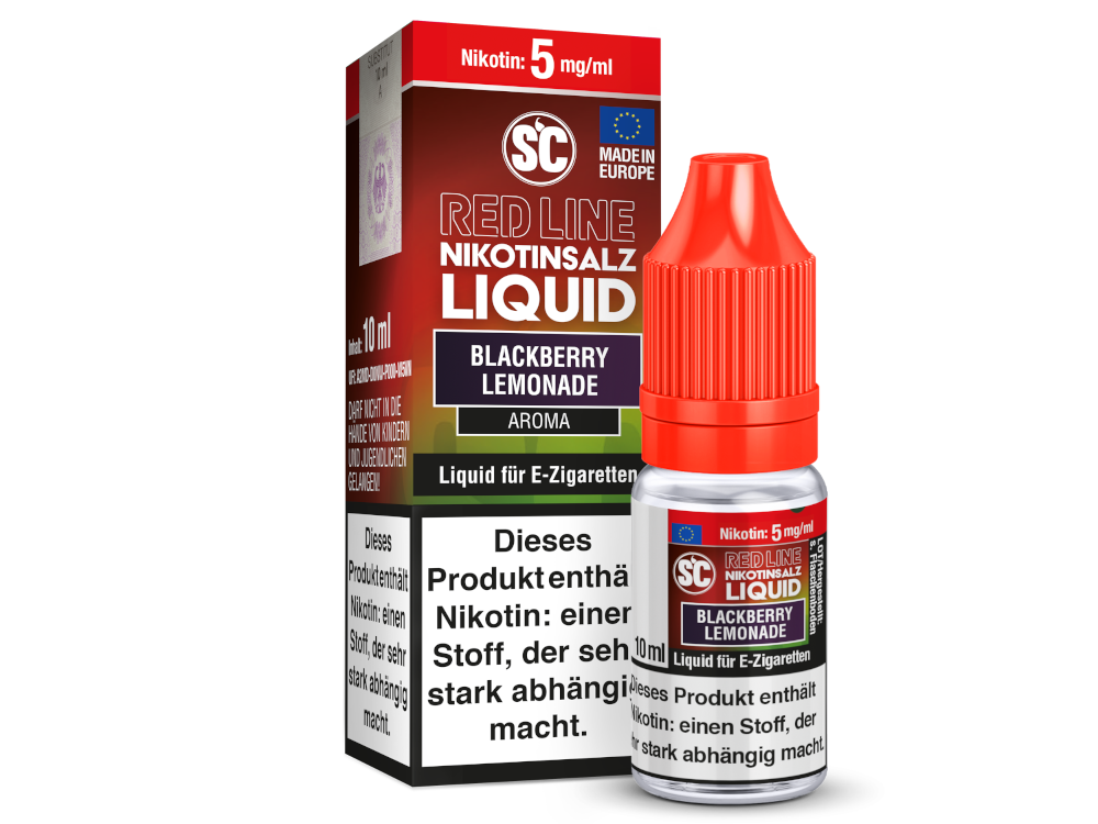 SC - Red Line - Blackberry Lemonade - Nikotinsalz Liquid 5 mg/ml