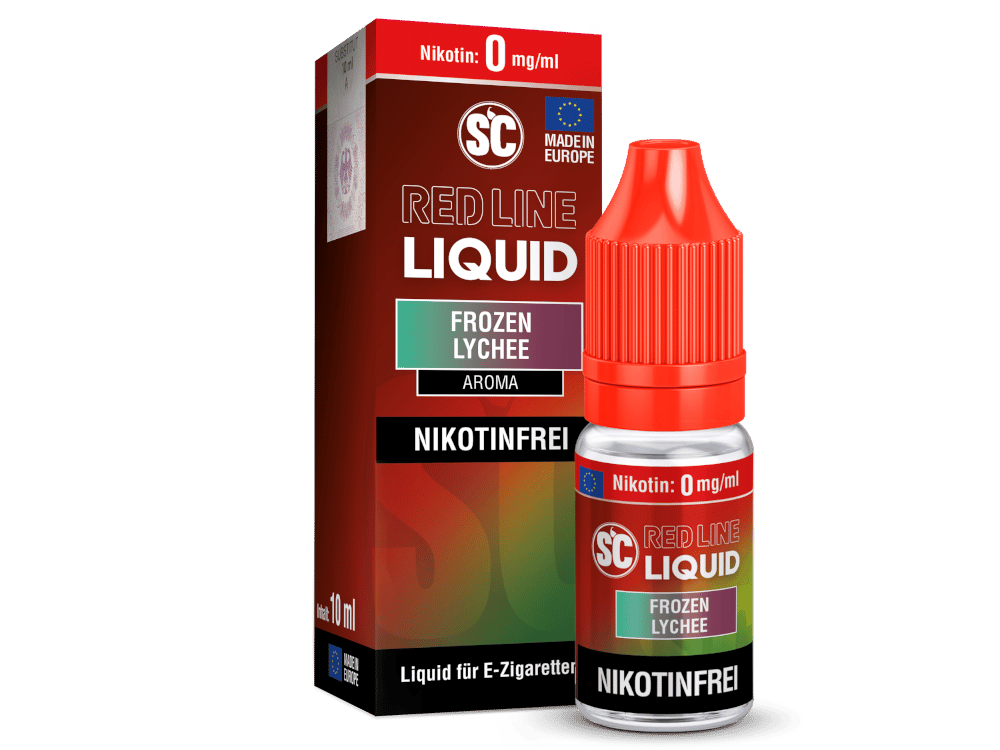 SC - Red Line - Frozen Lychee - Nikotinsalz Liquid 0 mg/ml 500er Packung