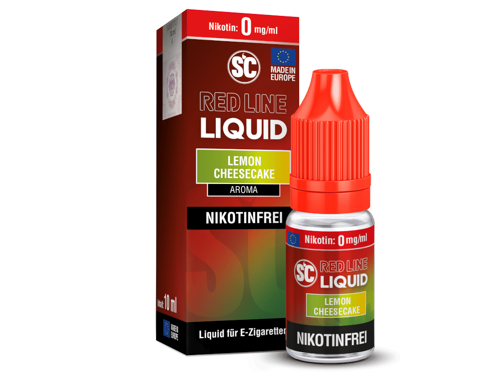 SC - Red Line - Lemon Cheesecake - Nikotinsalz Liquid 0 mg/ml