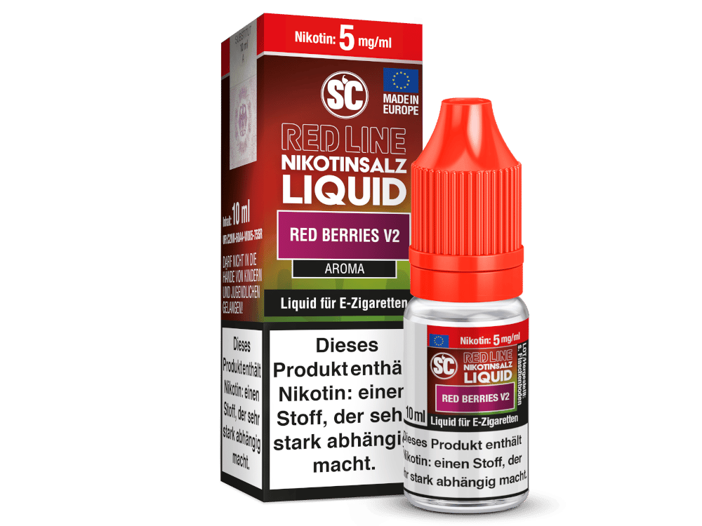 SC - Red Line - Red Berries V2 - Nikotinsalz Liquid 5 mg/ml