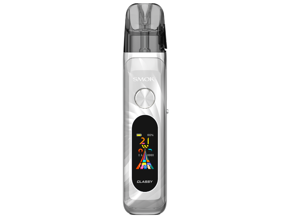 Smok - Novo Classy E-Zigaretten Set Silver White 5er Packung