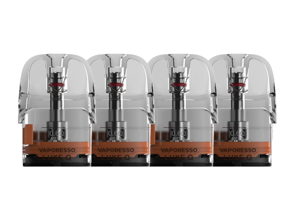 Vaporesso - LUXE Q Mesh Pod 0,6 Ohm 3 ml (4 Stück pro Packung) 10er Packung