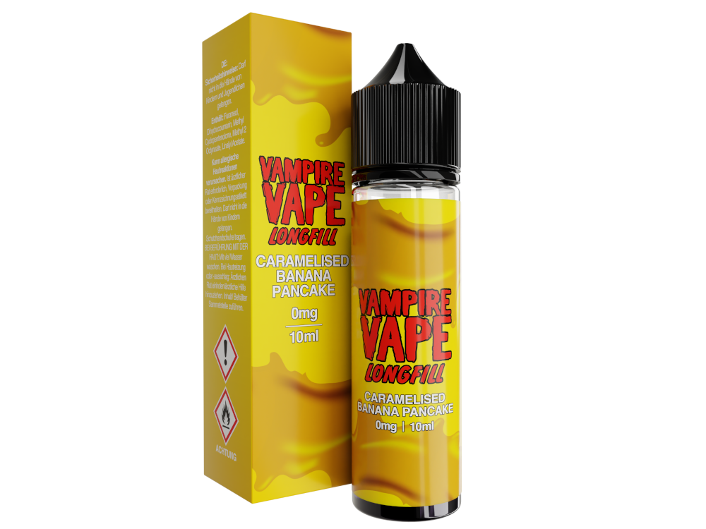 Vampire Vape - Dessert Collection - Aroma Caramelised Banana Pancake 10 ml 10er Packung
