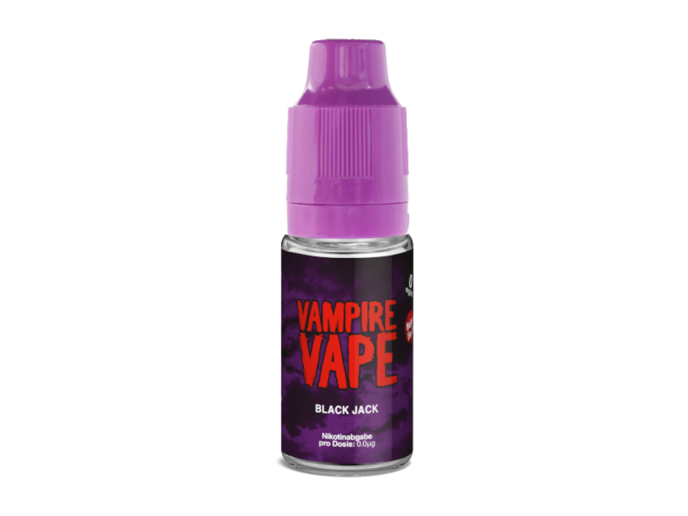 Vampire Vape - Black Jack E-Zigaretten Liquid 12 mg/ml