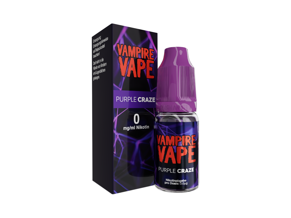Vampire Vape - Purple Craze E-Zigaretten Liquid 0 mg/ml