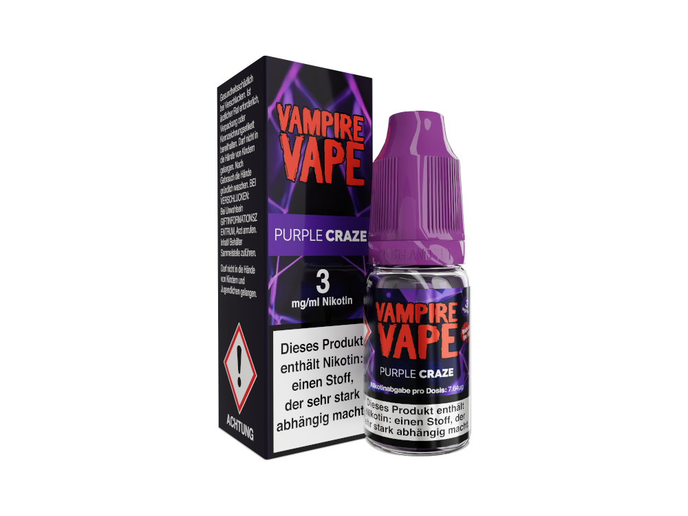 Vampire Vape - Purple Craze E-Zigaretten Liquid 3 mg/ml