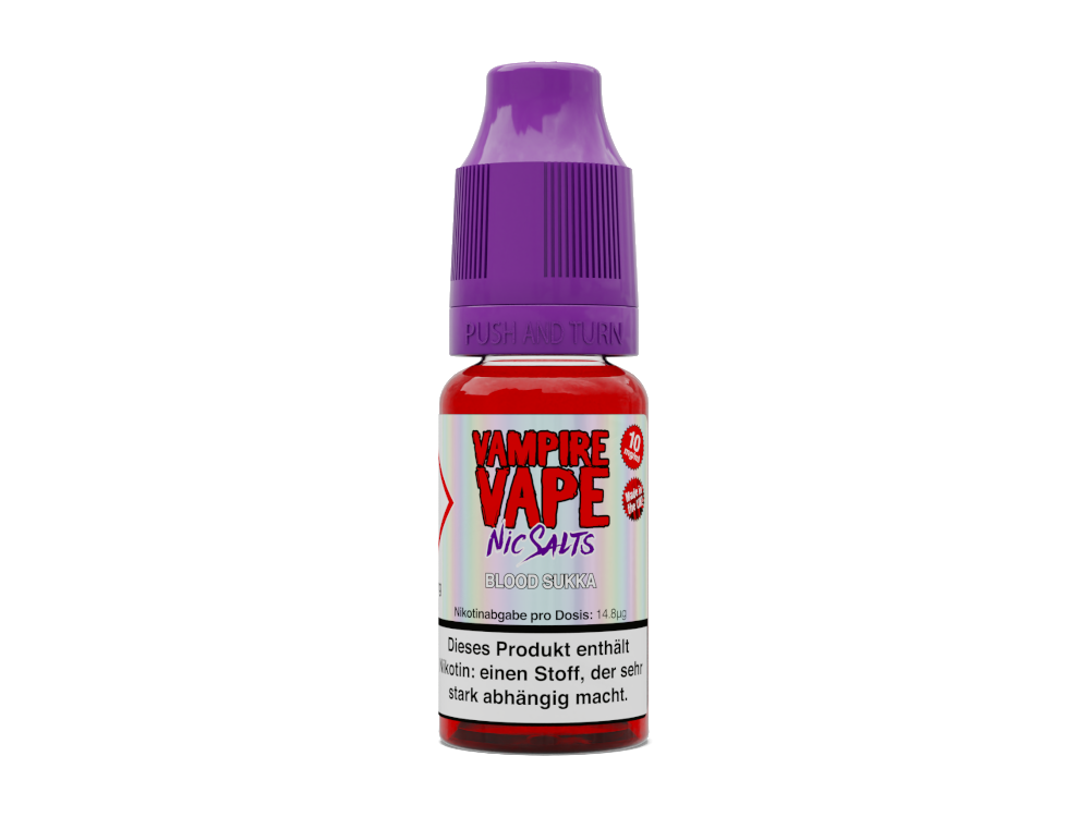 Vampire Vape - Blood Sukka - Nikotinsalz Liquid 10 mg/ml