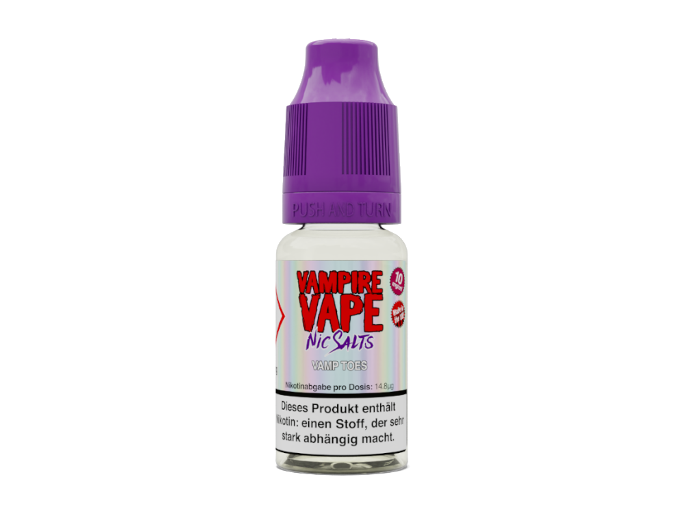 Vampire Vape - Vamp Toes - Nikotinsalz Liquid 10 mg/ml