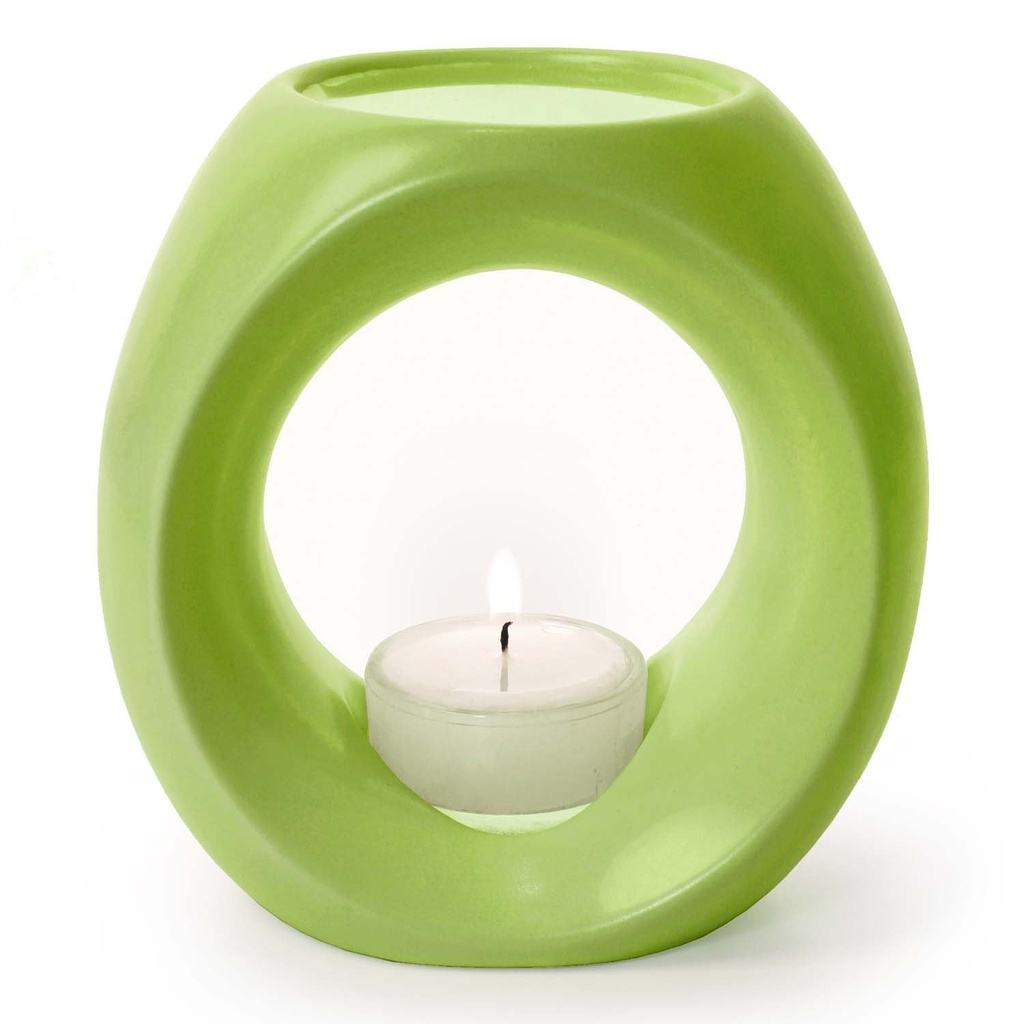 Aroma Duftlampe Primavera Frühlingsgrün glänzend