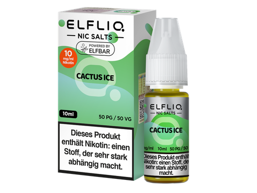 [EQNSL10CI-10-K] ELFLIQ - Cactus Ice - Nikotinsalz Liquid 10 mg/ml 200er Packung
