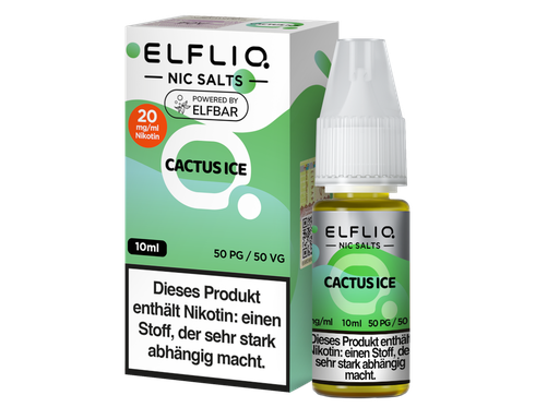 [EQNSL10CI-20] ELFLIQ - Cactus Ice - Nikotinsalz Liquid 20 mg/ml