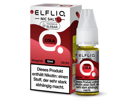 [EQNSL10CO-10] ELFLIQ - Cola - Nikotinsalz Liquid 10 mg/ml