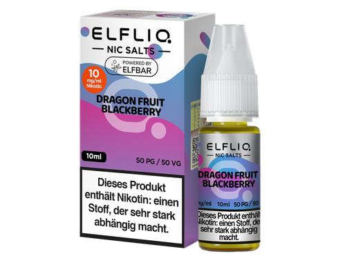 [EQNSL10DB-10] ELFLIQ - Dragon Fruit Blackberry - Nikotinsalz Liquid 10 mg/ml