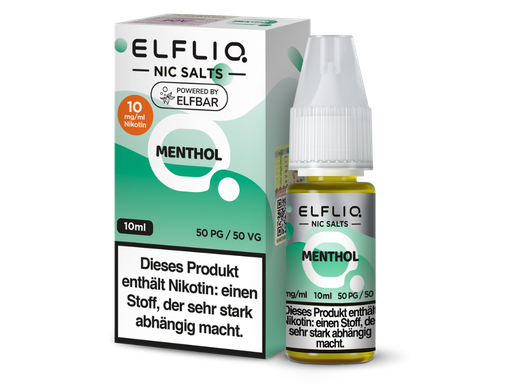 [EQNSL10MT-10] ELFLIQ - Menthol - Nikotinsalz Liquid 10 mg/ml