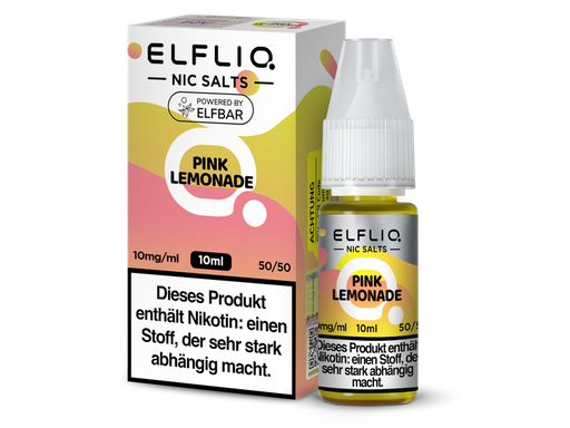 [EQNSL10PN-10-H] ELFLIQ - Pink Lemonade - Nikotinsalz Liquid 10 mg/ml 10er Packung