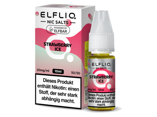 [EQNSL10SE-20] ELFLIQ - Strawberry Ice - Nikotinsalz Liquid 20 mg/ml