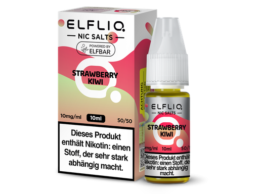 [EQNSL10SW-10] ELFLIQ - Strawberry Kiwi - Nikotinsalz Liquid 10 mg/ml