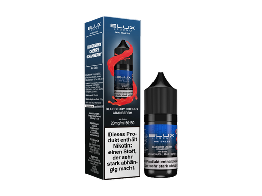 [EXNSL10BC-10] Elux - Blueberry Cherry Cranberry - Nikotinsalz Liquid 10 mg/ml