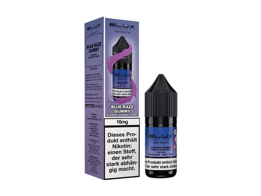 [EXNSL10BG-10] Elux - Blue Razz Gummy - Nikotinsalz Liquid 10 mg/ml