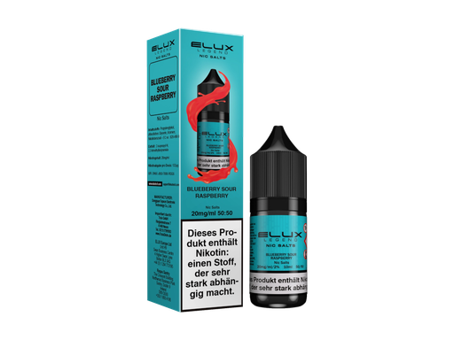 [EXNSL10BS-10] Elux - Blueberry Sour Raspberry - Nikotinsalz Liquid 10 mg/ml
