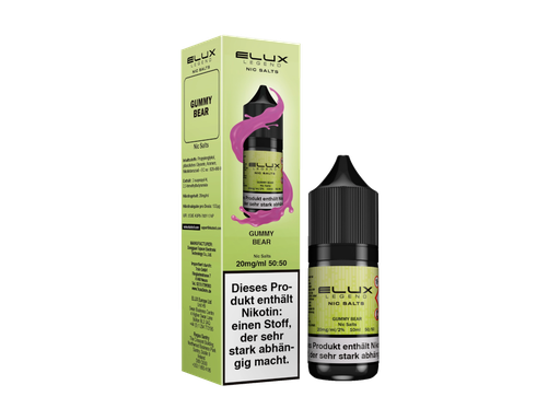[EXNSL10GB-10] Elux - Gummy Bear - Nikotinsalz Liquid 10 mg/ml