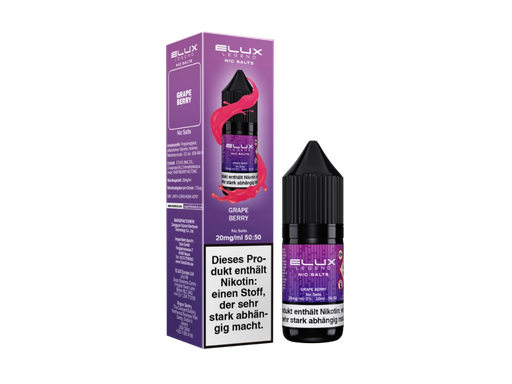 [EXNSL10GR-20] Elux - Grape Berry - Nikotinsalz Liquid 20 mg/ml